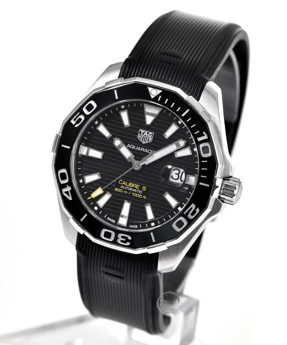 Tag Heuer Aquaracer Black Dial Watch for Men - WAY201A.FT6142