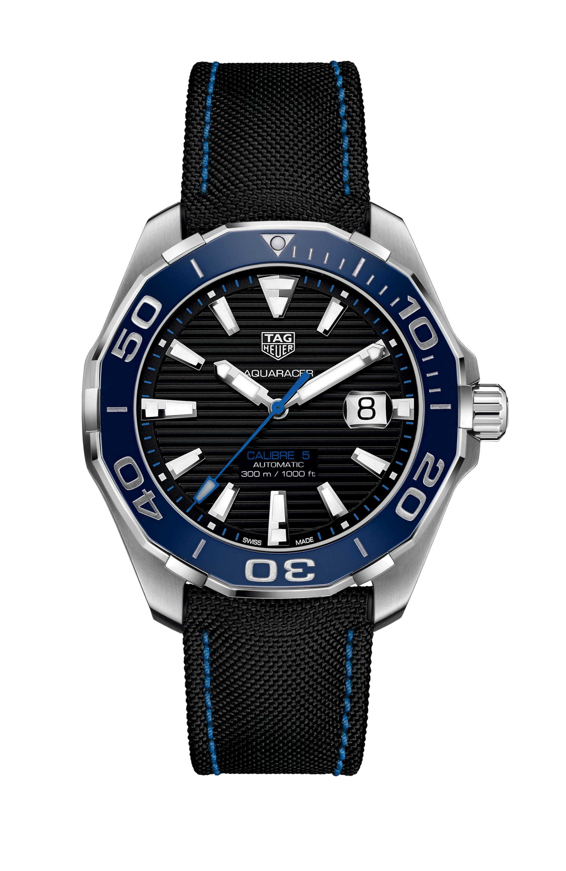 Tag Heuer Aquaracer Black Dial Watch for Men - WAY201C.FC6395