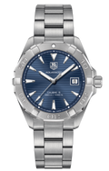 Tag Heuer Aquaracer Automatic Blue Dial Silver Steel Strap Watch for Men - WAY2112.BA0928
