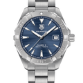 Tag Heuer Aquaracer Automatic Blue Dial Silver Steel Strap Watch for Men - WAY2112.BA0928
