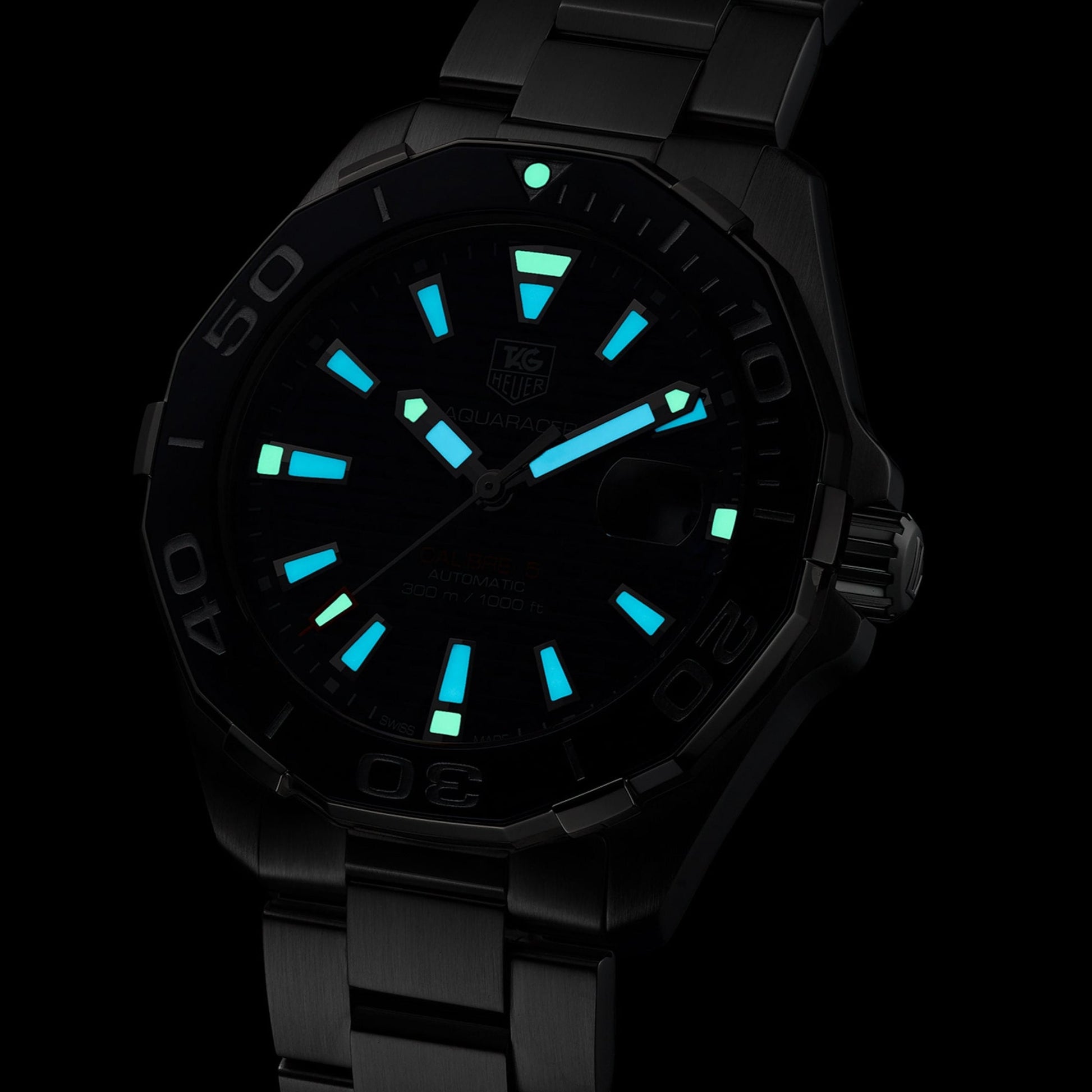 Tag Heuer Aquaracer Blue Dial Watch for Men - WAY211C.BA0928