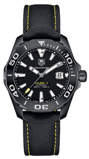 Tag Heuer Aquaracer Black Dial Watch for Men - WAY218A.FC6362