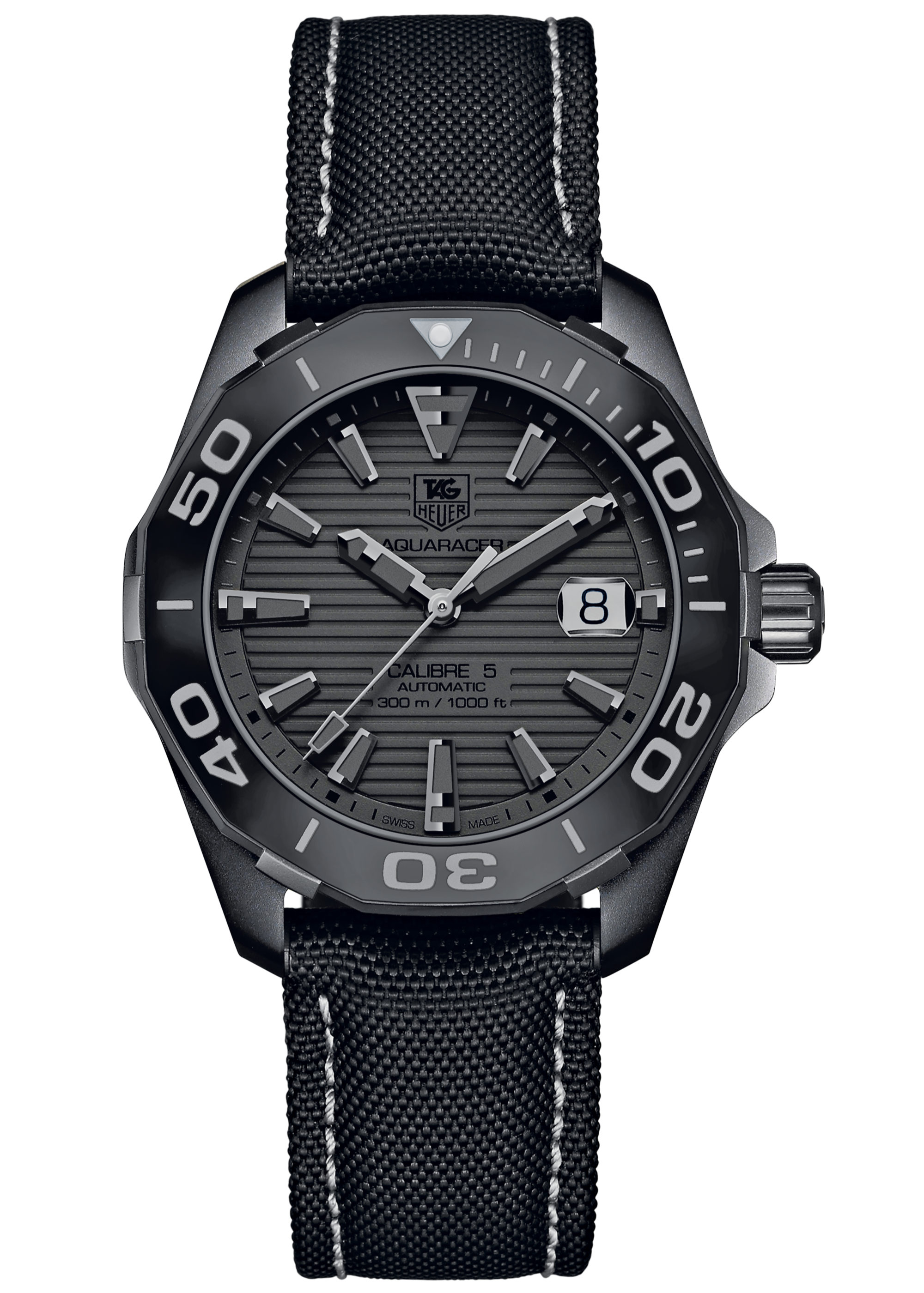 Tag Heuer Aquaracer Black Dial Watch for Men - WAY218B.FC6364