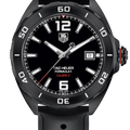 Tag Heuer Formula 1 Automatic Black Dial Black Rubber Strap Watch for Men - WAZ2115.FT8023