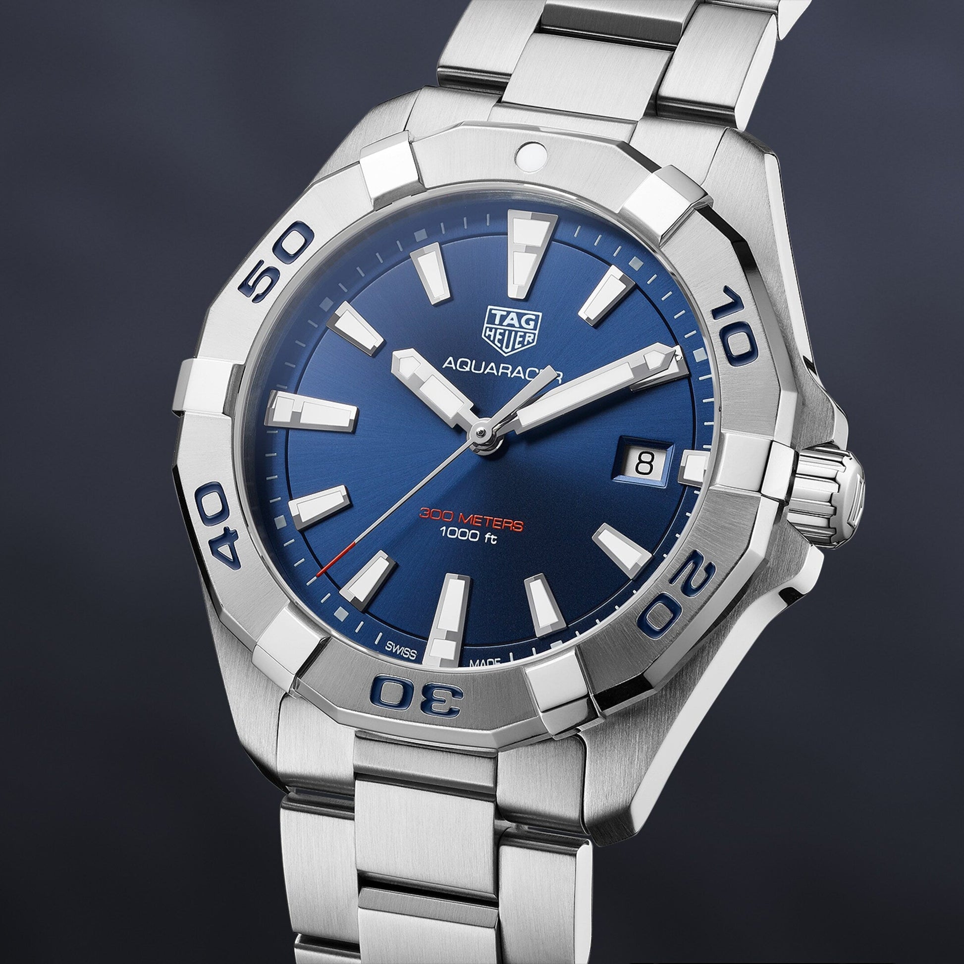 Tag Heuer Aquaracer Blue Dial Watch for Men - WBD1112.BA0928