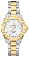 Tag Heuer Aquaracer White Mother of Pearl Dial Watch for Women - WBD1322.BB0320