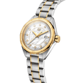 Tag Heuer Formula 1 Diamonds Mother of Pearl White Dial Two Tone Steel Strap Watch for Women - WBJ1421.BB0648