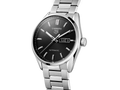 Tag Heuer Carrera Day Date Automatic Black Dial Silver Steel Strap Watch for Men - WBN2010.BA0640