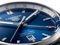 Tag Heuer Carrera Twin Time Blue Dial Silver Steel Strap Watch for Men - WBN201A.BA0640