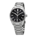 Tag Heuer Carrera Date Black Dial Silver Steel Strap Watch for Men - WBN2110.BA0639