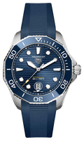 Tag Heuer Aquaracer Professional 300 Automatic Blue Dial Blue Rubber Strap Watch for Men - WBP201B.FT6198