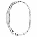 Guess Gala Diamonds Silver Dial Silver Steel Strap Watch for Women - GW0401L1