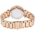 Michael Kors Parker White Dial Rose Gold Steel Strap Watch for Women - MK5616