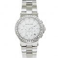 Michael Kors Dylan Silver Dial Silver Steel Strap Watch for Women - MK5585