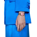 Gucci G Timeless Quartz Pink Dial Two Tone Steel Strap Watch For Women - YA1265030