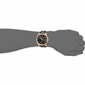 Gucci GG2570 Quartz Black Dial Black Leather Strap Watch For Men - YA142309