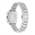 Gucci GG2570 Diamonds White Dial Silver Steel Strap Watch For Women - YA142506