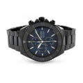 Hugo Boss Ocean Edition Navy Blue Dial Black Steel Strap Watch for Men - 1513743