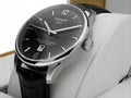 Tissot Chemin Des Tourelles Powermatic 80 Black Dial Black Leather Strap Watch For Men - T099.407.16.447.00
