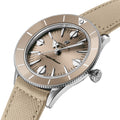 Breitling Superocean Heritage '57 Brown Dial Beige Leather Strap Watch for Women - A10340A41A1X1