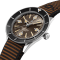 Breitling Superocean Heritage '57 Outerknown Brown Dial Brown NATO Strap Watch for Men - A103703A1Q1W1