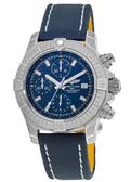 Breitling Avenger Chronograph 43 Blue Dial Blue Nylon Strap Watch for Men - A13385101C1X1
