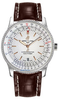 Breitling Navitimer Automatic 41mm Brown Leather Strap Mens Watch - A17326211G1P1