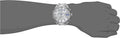 Diesel Mega Chief Chronograph Silver Dial Silver Steel Strap Watch For Men - DZ4477