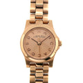 Marc Jacobs Dinky Rose Gold Dial Rose Gold Steel Strap Watch for Women - MBM3200