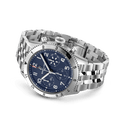 Breitling Avi Chronograph 42 Tribute to Vought F4U Corsair Blue Dial Silver Steel Strap Watch for Men - A233801A1C1A1