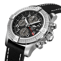 Breitling Avenger B01 Chronograph GMT Black Dial Black Nylon Strap Watch for Men - A24315101B1X1