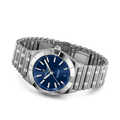 Breitling Chronomat 32 Blue Dial Silver Steel Strap Watch for Women - A77310101C1A1