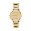 Burberry The City Gold Dial Gold Steel Strap Watch for Women - BU9753