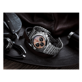 Breitling Chronomat B01 42 Brown Dial Silver Steel Strap Watch for Men - AB0134101K1A1