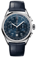 Breitling Premier B01 Chronograph 42 Blue Dial Blue Leather Strap Watch for Men - AB0145171C1P2