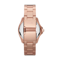 Fossil Cecile Rose Gold Dial Rose Gold Steel Strap Watch for Women - AM4483