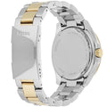 Fossil Cecile White Dial Two Tone Steel Strap Watch for Women - AM4543