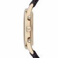 Emporio Armani Classic Chronograph White Dial Black Leather Strap Watch For Men - AR1892