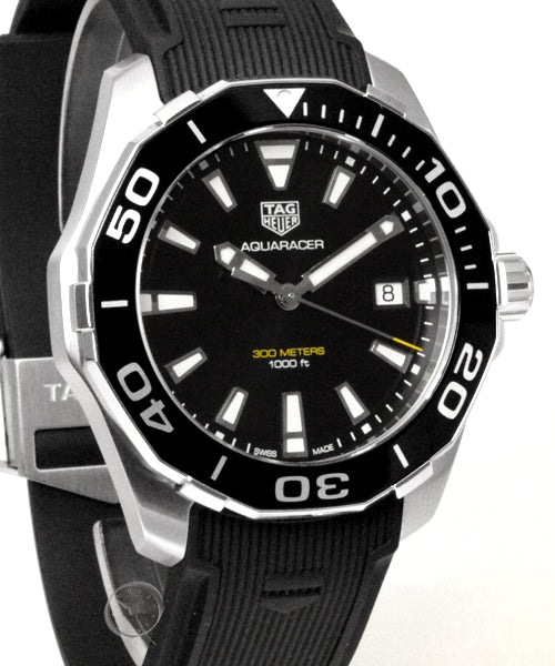 Tag Heuer Aquaracer Black Dial Watch for Men - WAY111A.FT6151