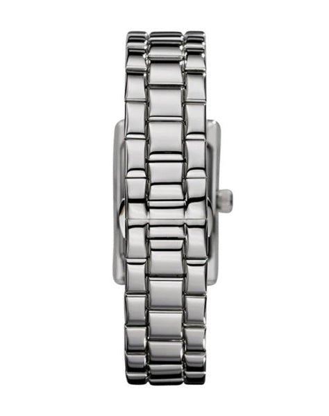 Emporio Armani White Dial Silver Stainless Steel Watch For Women - AR0146
