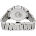 Emporio Armani Valente Chronograph Silver Dial Silver Steel Strap Watch For Men - AR11081