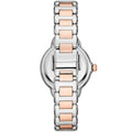 Emporio Armani Mia Three Hand Moonphase Mother of Pearl Dial Two Tone Steel Strap Watch For Women - AR11567