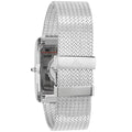 Emporio Armani Classic Black Dial Silver Mesh Bracelet Watch For Women - AR2013