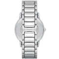 Emporio Armani Luigi Quartz Black Dial Silver Steel Strap Watch For Men - AR2499