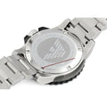 Emporio Armani Bracelet Collection Black Dial Silver Steel Strap Watch For Men - AR5970