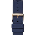 Guess Matrix Multifunction Blue Dial Blue Rubber Strap Watch for Men - GW0423G4