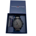 Tommy Hilfiger Briggs Black Dial Black Steel Strap Watch for Men  - 1791423