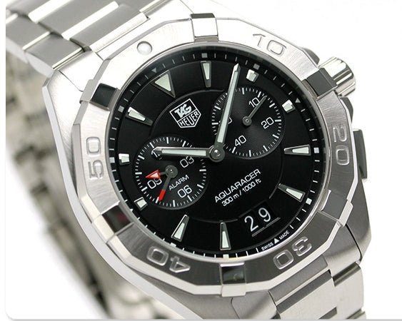 Tag Heuer Aquaracer Black Dial Watch for Men - WAY111Z.BA0928