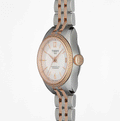 Tissot Ballade Powermatic 80 Cosc Mother of Pearl Dial Two Tone Steel Strap Watch For Women - T108.208.22.117.01