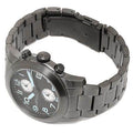 Marc Jacobs Larry Chronograph Black Dial Grey Steel Strap Watch for Men - MBM5051